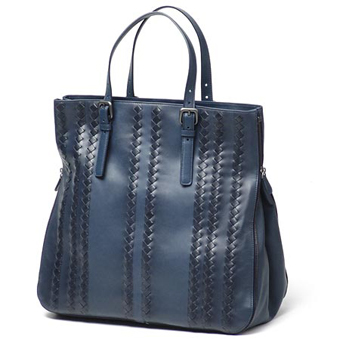 BOTTEGA VENETA ボッテガヴェネタ バッグ レプリカ 2WAY レザー トートバッグ 261226 vq270 4130 レディース ネイビー